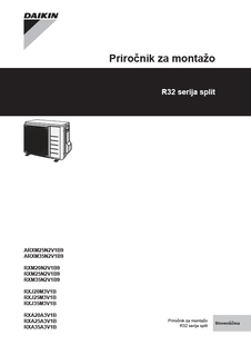 ARXM-N9, RXJ-M, RXA-A_3PSL517827-3C_2019_04_installation manual_Slovenian download
